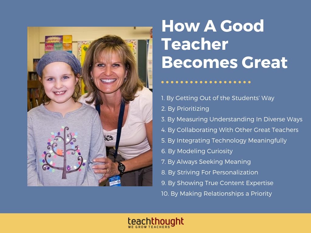 how a good teacher becomes great